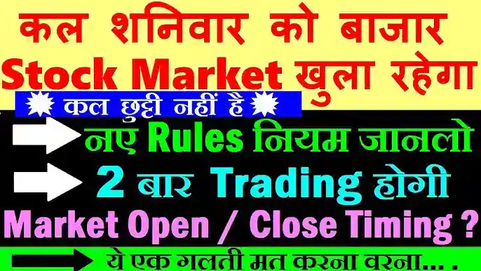 Share market timings