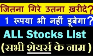 Buy on dip stocks list